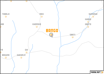 map of Bango