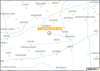 map of Bangpaigang