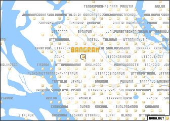 map of Bangrām