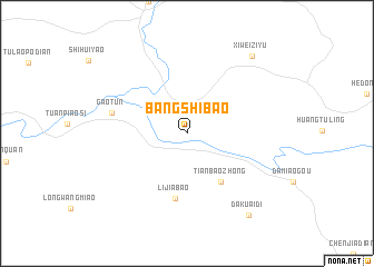 map of Bangshibao