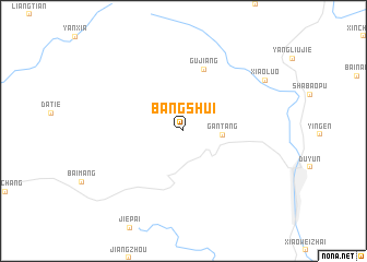 map of Bangshui