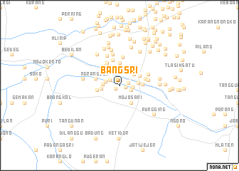 map of Bangsri
