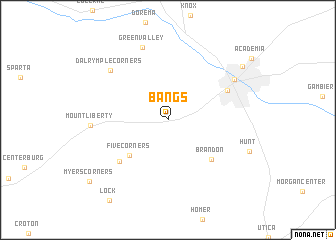 map of Bangs