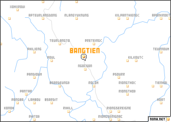 map of Băng Tiên