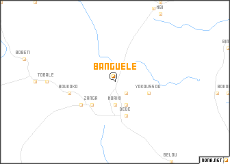 map of Banguélé