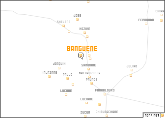 map of Banguéne