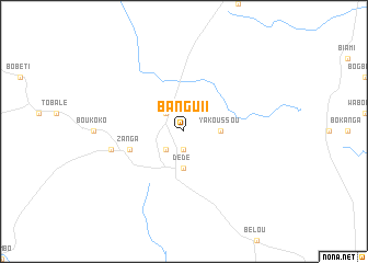 map of Bangui I