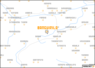 map of Banguirila