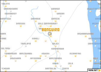 map of Banguiro