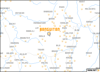 map of Banguitan