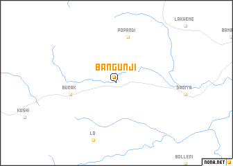 map of Bangunji