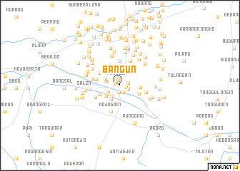 map of Bangun