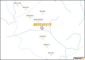 map of Banguruye