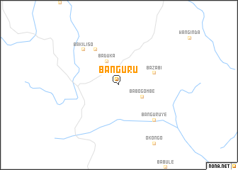 map of Banguru