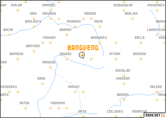 map of Bang Veng