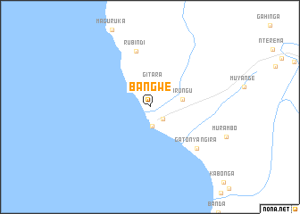 map of Bangwe