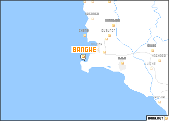 map of Bangwe
