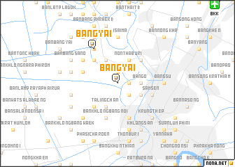 map of Bang Yai