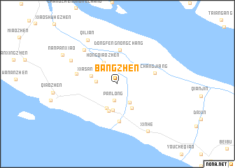 map of Bangzhen