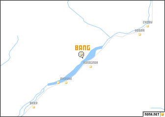 map of Bāng