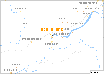 map of Ban Hahông