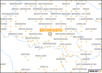 map of Ban Haidông