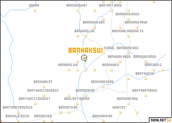 map of Ban Hak Sui