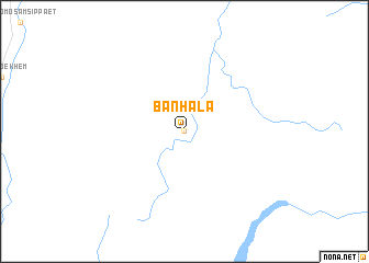 map of Ban Ha La