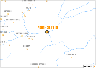 map of Ban Hali Tia