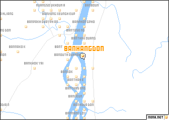 map of Ban Hangdon