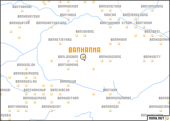 map of Bản Han Ma