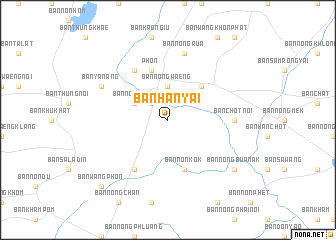 map of Ban Han Yai