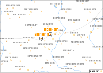 map of Ban Han