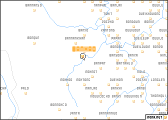 map of Bản Hao