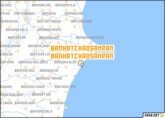 map of Ban Hat Chao Samran