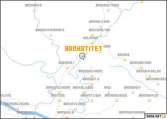 map of Ban Hat-It-Èt