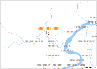 map of Ban Hatkhai