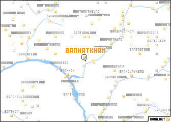 map of Ban Hatkham
