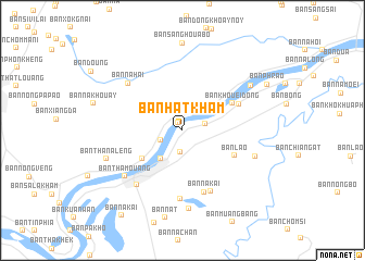 map of Ban Hat Kham