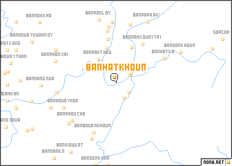 map of Ban Hatkhoun