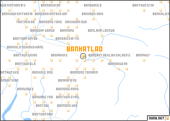 map of Ban Hat Lao