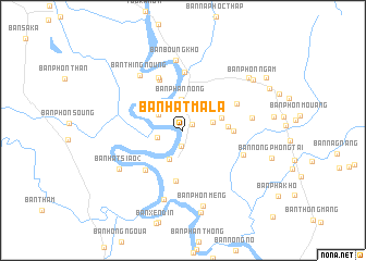 map of Ban Hatmala