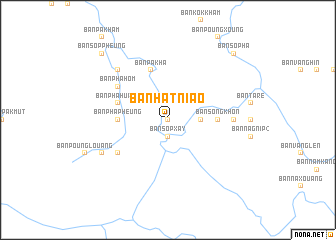 map of Ban Hatniao