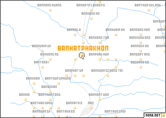 map of Ban Hat Pha Khon