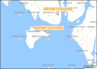 map of Ban Hat Sai Khao