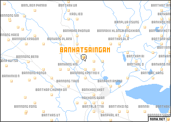 map of Ban Hat Sai Ngam