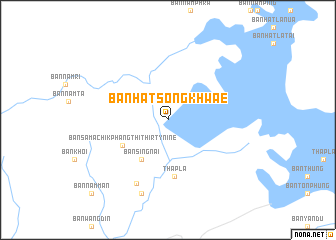 map of Ban Hat Song Khwae