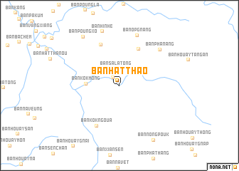 map of Ban Hatthao