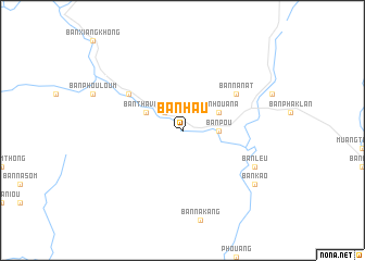 map of Ban Hau