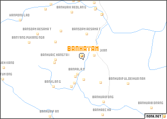 map of Ban Ha Yam